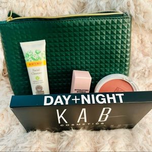 Kab Eyeshadow pallete, Burts Bees Facial Wash and more